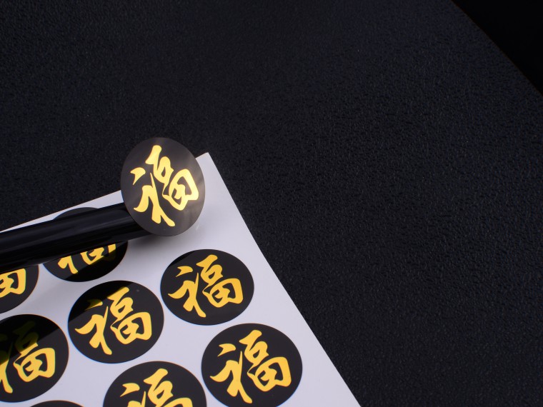 亮银PET标签印刷