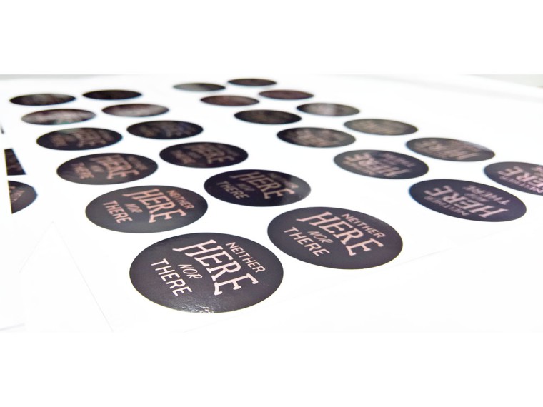 亮银PET标签印刷